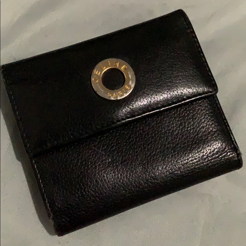 Vintage Celine Velcro Wallet